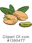 Pistachio Clipart #1390477 by Vector Tradition SM