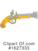 Pistol Clipart #1627333 by Alex Bannykh