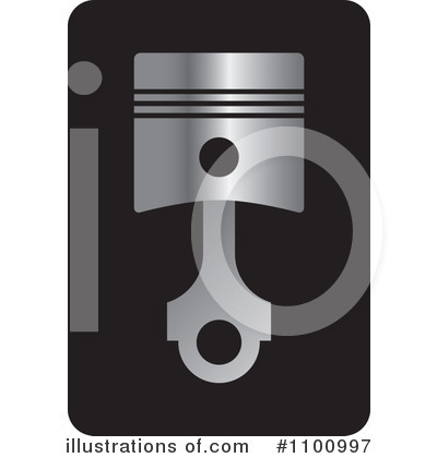 Royalty-Free (RF) Piston Clipart Illustration by Lal Perera - Stock Sample #1100997