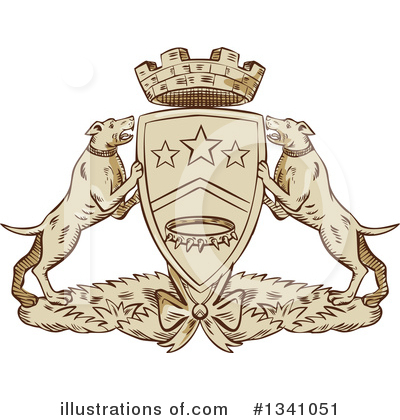 Coat Of Arms Clipart #1341051 by patrimonio