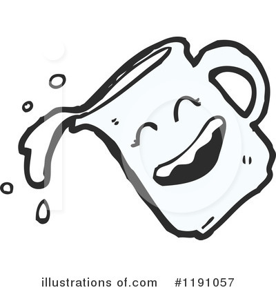 Royalty-Free (RF) Pitcher Clipart Illustration by lineartestpilot - Stock Sample #1191057