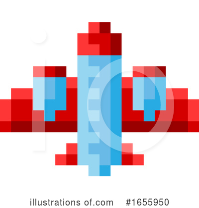 Royalty-Free (RF) Pixel Art Clipart Illustration by AtStockIllustration - Stock Sample #1655950