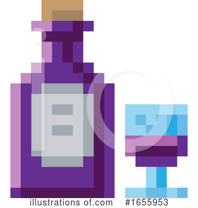 Royalty-Free (RF) Pixel Art Clipart Illustration by AtStockIllustration - Stock Sample #1655953
