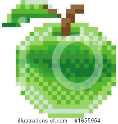 Royalty-Free (RF) Pixel Art Clipart Illustration by AtStockIllustration - Stock Sample #1655954