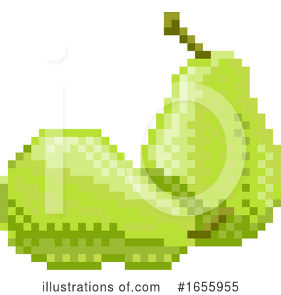 Pear Clipart #1655955 by AtStockIllustration