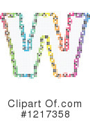 Pixelated Letter Clipart #1217358 by Andrei Marincas