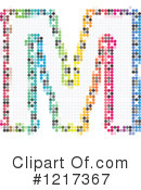 Pixelated Letter Clipart #1217367 by Andrei Marincas