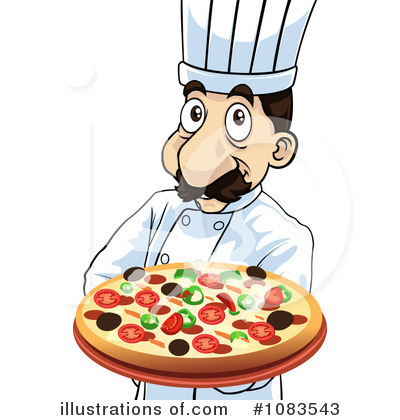 Royalty-Free (RF) Pizza Clipart Illustration by mayawizard101 - Stock Sample #1083543