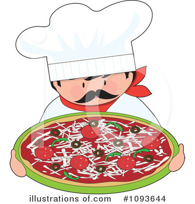 Chef Clipart #1093644 by Maria Bell