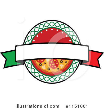 Royalty-Free (RF) Pizza Clipart Illustration by Vector Tradition SM - Stock Sample #1151001