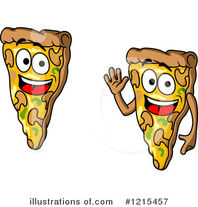 Royalty-Free (RF) Pizza Clipart Illustration by Vector Tradition SM - Stock Sample #1215457