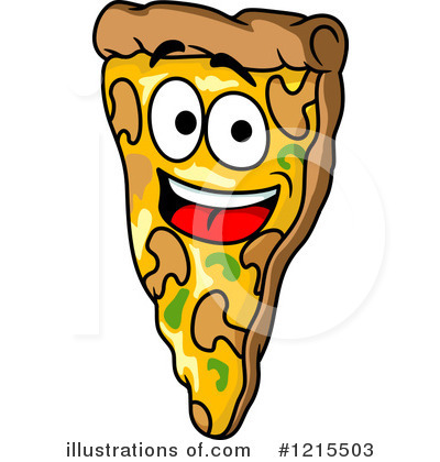 Royalty-Free (RF) Pizza Clipart Illustration by Vector Tradition SM - Stock Sample #1215503