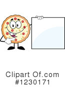 Pizza Clipart #1230171 by Hit Toon