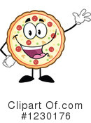 Pizza Clipart #1230176 by Hit Toon