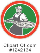 Pizza Clipart #1242134 by patrimonio