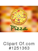 Pizza Clipart #1251363 by Vector Tradition SM
