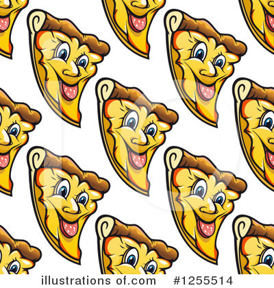 Royalty-Free (RF) Pizza Clipart Illustration by Vector Tradition SM - Stock Sample #1255514