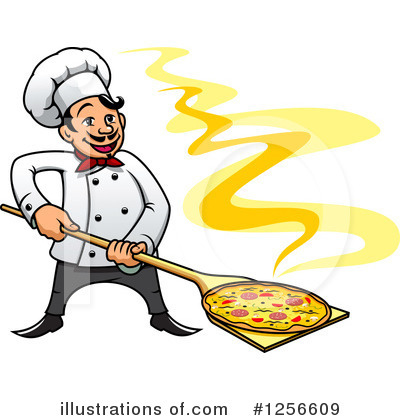 Chef Clipart #1256609 by Vector Tradition SM