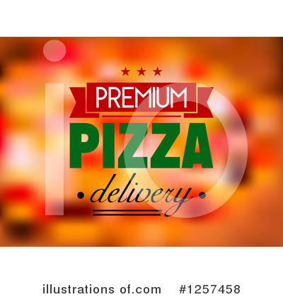 Royalty-Free (RF) Pizza Clipart Illustration by Vector Tradition SM - Stock Sample #1257458
