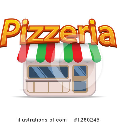 Royalty-Free (RF) Pizza Clipart Illustration by Vector Tradition SM - Stock Sample #1260245