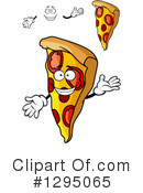 Pizza Clipart #1295065 by Vector Tradition SM
