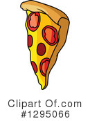 Pizza Clipart #1295066 by Vector Tradition SM