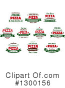 Pizza Clipart #1300156 by Vector Tradition SM