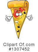 Pizza Clipart #1307452 by Vector Tradition SM