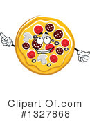 Pizza Clipart #1327868 by Vector Tradition SM