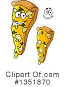 Pizza Clipart #1351870 by Vector Tradition SM