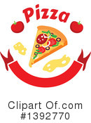 Pizza Clipart #1392770 by Vector Tradition SM