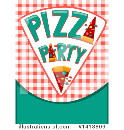 Royalty-Free (RF) Pizza Clipart Illustration by BNP Design Studio - Stock Sample #1418809