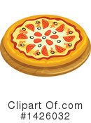Pizza Clipart #1426032 by Vector Tradition SM