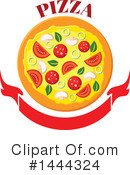 Pizza Clipart #1444324 by Vector Tradition SM