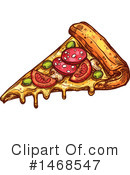 Pizza Clipart #1468547 by Vector Tradition SM