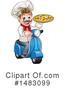 Pizza Clipart #1483099 by AtStockIllustration