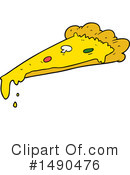 Pizza Clipart #1490476 by lineartestpilot