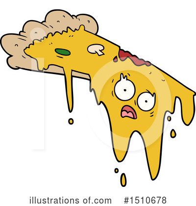Royalty-Free (RF) Pizza Clipart Illustration by lineartestpilot - Stock Sample #1510678