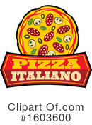 Pizza Clipart #1603600 by Vector Tradition SM