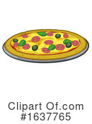 Pizza Clipart #1637765 by AtStockIllustration