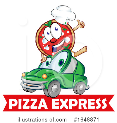 Pizza Clipart #1648871 by Domenico Condello