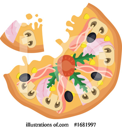 Pizza Clipart #1681997 by Morphart Creations