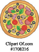 Pizza Clipart #1708216 by visekart