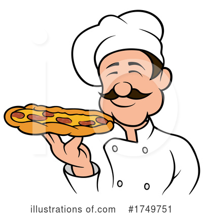 Pizza Clipart #1749751 by dero