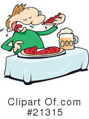 Pizza Clipart #21315 by gnurf