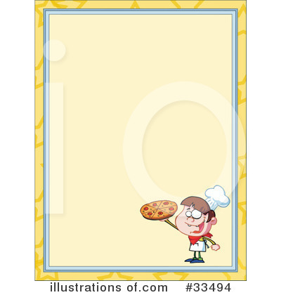 Pizza Clipart #33494 by HitToonCom | Royalty-Free (RF) Stock Illustrations 