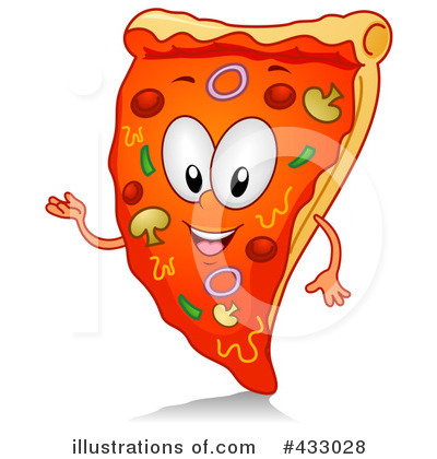 Royalty-Free (RF) Pizza Clipart Illustration by BNP Design Studio - Stock Sample #433028
