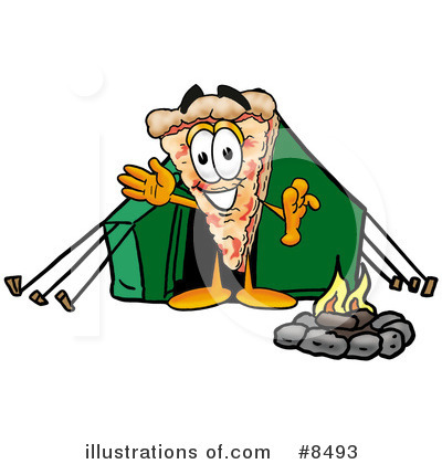Royalty-Free (RF) Pizza Clipart Illustration by Mascot Junction - Stock Sample #8493