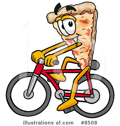 Royalty-Free (RF) Pizza Clipart Illustration by Mascot Junction - Stock Sample #8508