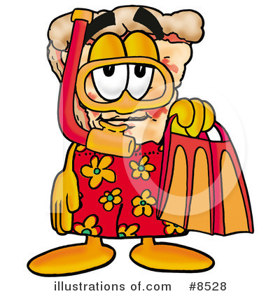 Royalty-Free (RF) Pizza Clipart Illustration by Mascot Junction - Stock Sample #8528